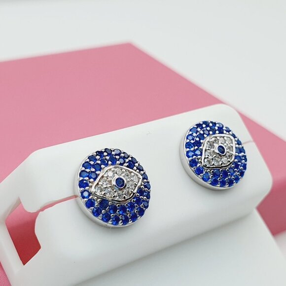 - 925 Sterling Silver Cubic Zirconia Earrings, U19254547 - Picture 3 of 11